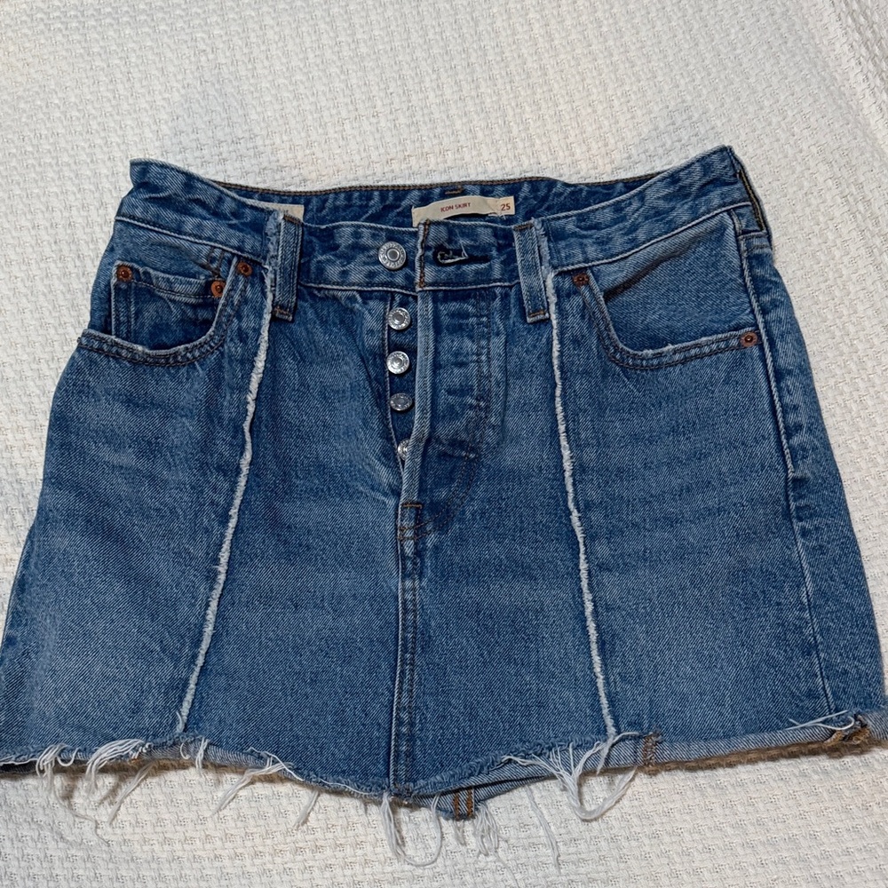 Denim Blue Skirt
